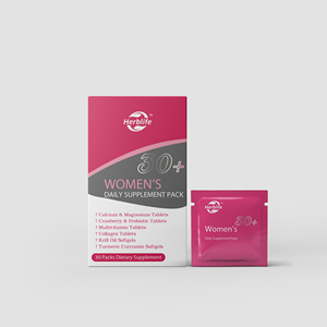 Multivitamínico para Mujeres OEM/ODM, Paquete con Vitaminas, Colágeno, Aceite de Krill, Arándanos, Apoyo para la Energía, Bienestar, Belleza e Inmunidad - Product Image 1