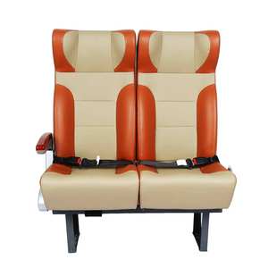 Sedile Girevole per Passeggeri di Autobus, Treno, Aereo con Poggiapiedi, Sedili a Sospensione Pneumatica e Sistema di Intrattenimento - Product Image 3