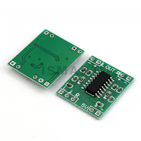 Carte d'amplificateur numérique super mini PAM8403 2 * 3W Classe D Carte d'amplificateur numérique efficace Alimentation USB 2,5 à 5V