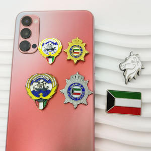 Adesivi personalizzati Kuwait <span class=keywords><strong>Bahrain</strong></span> Oman UAE Saudi Logo distintivo 3D adesivi in metallo per telefono - Product Image 5