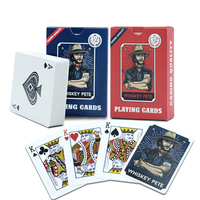 Cartes à Jouer Cowboy Américain de l'Ouest, Style Original Personnalisé, Haute Qualité, Échantillon Gratuit, Papier Noir 310gsm, Personnalisable