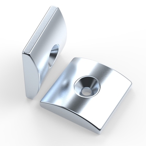 Imanes industriales de motor N52M, imán de ferrita de neodimio con galvanoplastia de Zn, imán N52M Ndfeb para doblar material compuesto - Product Image 6