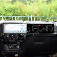 Radio para Auto ZWNAV Doble de 12.3 Pulgadas para Jeep Wrangler JL 2017-2023, GPS, Navegación, Reproductor Multimedia, 4G, Carplay Inalámbrico, 360
