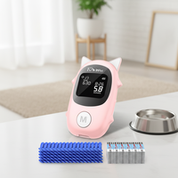 Appareil de mesure du glucose sanguin pour chiens et chats - Kit de surveillance du glucose sanguin vétérinaire avec bandelettes de test