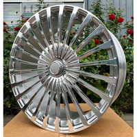 Jantes de voiture forgées multi-tailles avec trou central de 66,5 mm, finition polie durable, pour Benz GLS, livraison directe du fabricant.