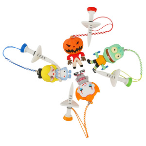 <b>Golf</b> Tee Ornaments Cartoon Pattern Adjustable Height ABS Anti-Slip With Rope For <b>Golf</b> Accessories 100 Pieces - Product Image 1
