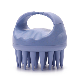 Beauty Product Shampoo <b>Brush</b> Hair Massage <b>Brush</b> Hair Treatment Silicone Hair <b>Scalp</b> Massager - Product Image 4