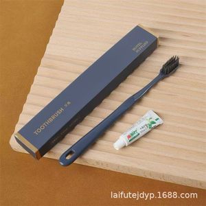 <span class=keywords><strong>Kit</strong></span> da Bagno per <span class=keywords><strong>Hotel</strong></span> e B&B: Spazzolino Monouso Morbido, Pettine e Confezione con Scatola - Set da Viaggio - Product Image 3