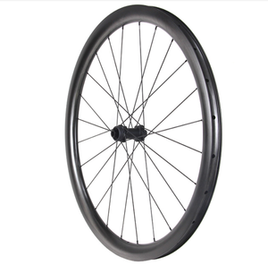 Juego de ruedas de carbono ligero de alta calidad para ciclismo de aventura, bicicleta de pista de carretera sin cámara con sistema de freno de disco - Product Image 6
