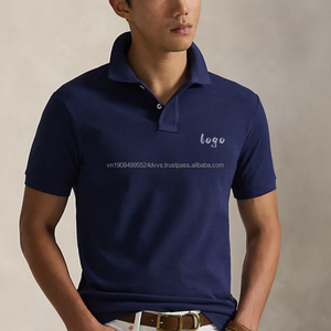 Camisetas Polo de Algodón de Lujo Estilo Old Money para Hombre y Mujer, Camisetas Vintage Ralph con Absorción de Humedad en las Mangas - Product Image 1