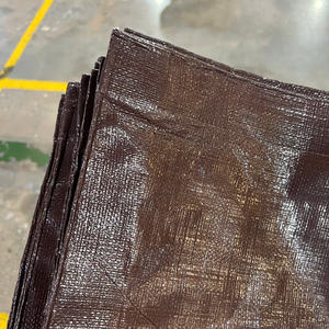 Bâche en plastique PE marron haute performance, haute durabilité, très résistante, TRÈS RÉSISTANTE, couleurs et tailles personnalisables - Product Image 4