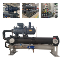 Système de refroidissement industriel 120HP, refroidisseur à vis à eau, solution de refroidissement centralisée pour usage manufacturier