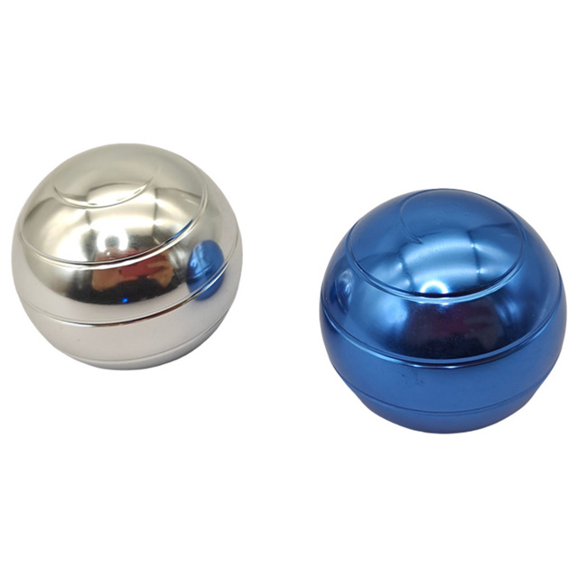 Custom Optical Illusion Metal Spinning Ball Magnetic for Fidget Spinner Set Zinc Alloy CNC Machined ADHD Stress Relief Toy