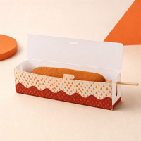 Boîtes à hot-dogs pliables personnalisées en gros, contenants alimentaires jetables écologiques biodégradables en vrac, usine de fabrication
