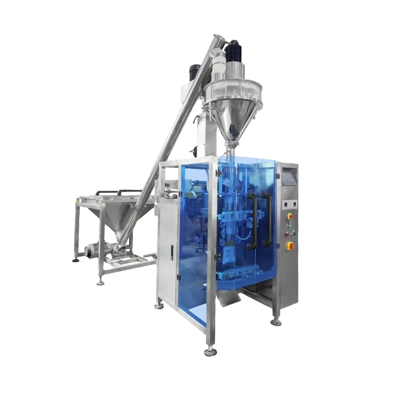 소형 미니 스테인리스 스틸 고효율 완전 자동 단백질 분말 곡물 설탕 우유 봉투 기계 충전 기계