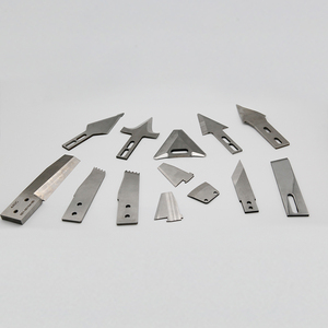 Gia cầm Cánh Chân cắt xương đòn Remover lưỡi mũi tên dao đơn bevel cho marel tương thích giết mổ máy - Product Image 4