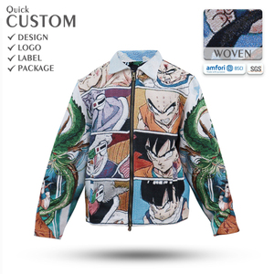 ジャケット・アウター ink DRAGON Remake China Sports Jacket Jacket