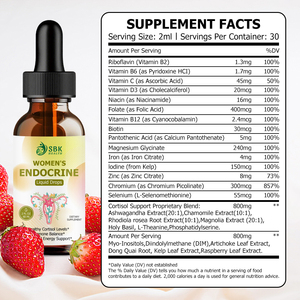 Private Label OEM Women's Probiotics Liquid Drops Dietary <b>Supplement</b> Promote Gut Health and Promote Hormone Balance Levels - Product Image 3