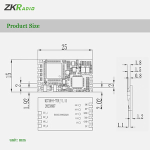 Mô-đun Đầu đọc RFID 125Khz TTL cho nhúng trong sản phẩm - Product Image 5