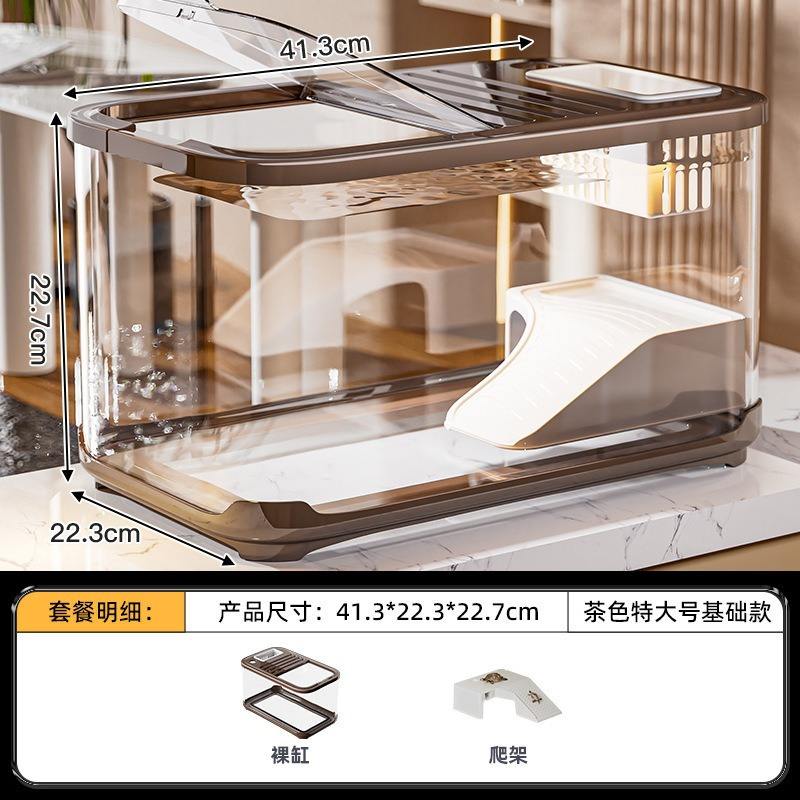 [Edición Deluxe - Con Enrejado para Escalar] Marrón Tamaño Grande