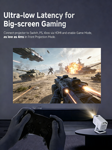 Proyector LCD X1AR 720P |   Soporte para Sistema Operativo Android 14 y 1080P |   150 lúmenes ANSI |   Cine en Casa con Descarga de Aplicaciones Habilitada - Product Image 2