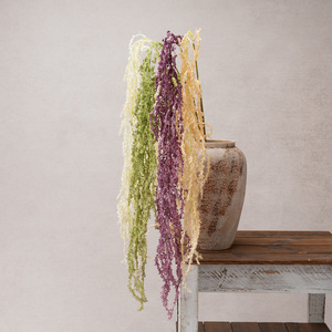 Retro Hanging Rice-Style Artificial Silk Flowers Niche High-End Bouquet Indoor Soft Door Wedding Festival <b>Decor</b> Long-Lasting - Product Image 3