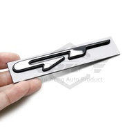 3D Métal Voiture Avant Grille Badge Arrière Tronc Autocollant GT Ligne Logo Emblème pour KIA K3 K5 KX5 Sportage Rio pour Peugeot GT RCZ 508