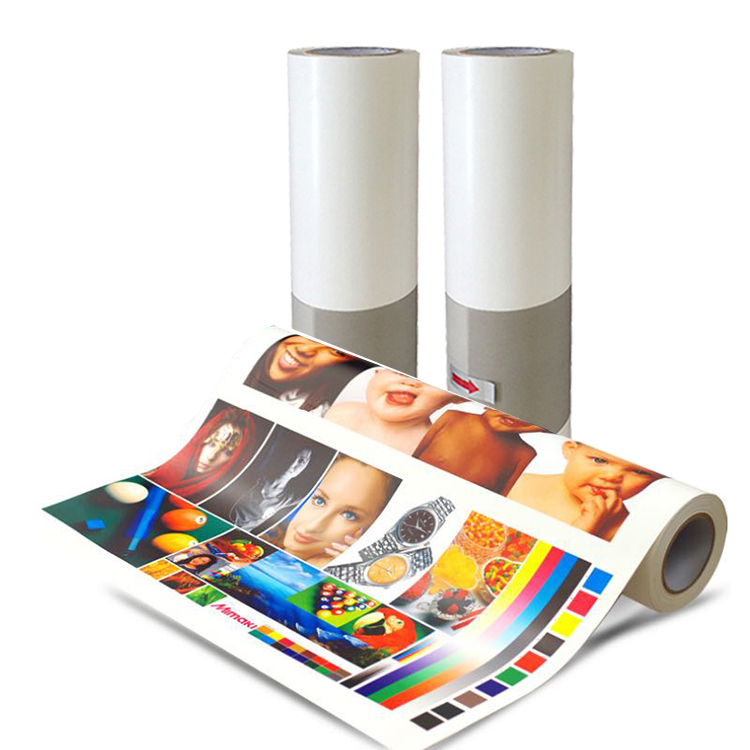 Yanyan White Printable Transfer Printing Roll Paper Pu Eco solvent heat transfer Vinyl for Textile