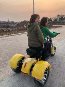 Tricycle électrique <span class=keywords><strong>2</strong></span> <span class=keywords><strong>places</strong></span> haute performance 2025 pour adultes, scooter électrique à <span class=keywords><strong>3</strong></span> <span class=keywords><strong>roues</strong></span>, <span class=keywords><strong>moto</strong></span>-tricycle électrique pour passagers - Product Image 5