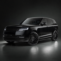 Jantes Yufei en maille nid d'abeille forgées en aluminium 6061-T6 22x9.5J 5x120 Offset personnalisé Noir brillant Monobloc pour Range Rover L460 SUV