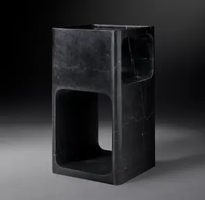 Mesa de cóctel de marquesina negra, diseño de forma moderna francesa, OEM, Sassanid - Product Image 2