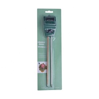 Détecteur de jardinage 3 en 1, testeur d'humidité du sol, pH, illuminateur
