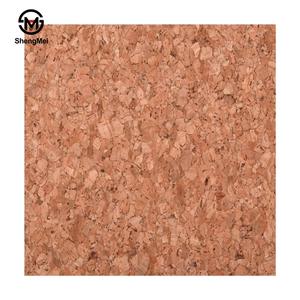 Fabricant d'approvisionnement direct en stock liège PU cuir synthétique matériel concassé Floral grain de bois naturel sacs chaussures pour le tourisme - Product Image 5