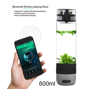 จักรยานกลางแจ้ง500มล. ขวดน้ำตั้งแคมป์ของขวัญไร้สายบลูทูธ IPX7ลำโพงกันน้ำสำหรับกีฬาพร้อมตะ<span class=keywords><strong>ขอ</strong></span> - Product Image 5