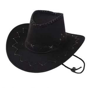 Chapeau de cowboy western unisexe à large visière pour fête, pêche, extérieur, voyage – Couleur personnalisable - Product Image 6