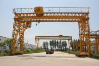 CE ISO Cabine de contrôle lourd devoir de levage MG 50t Double poutre portique grue avec treuil électrique monte-charge grue sur rail