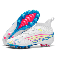 Chaussures de football professionnelles d'extérieur respirantes à crampons longs pour entraînement sur gazon artificiel TF