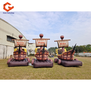<span class=keywords><strong>Barco</strong></span> <span class=keywords><strong>pirata</strong></span> inflable <span class=keywords><strong>gigante</strong></span> modelo <span class=keywords><strong>Barco</strong></span> <span class=keywords><strong>Pirata</strong></span> inflable para decoración publicitaria - Product Image 2