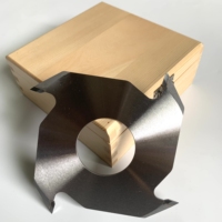 Longueur: 4mm Pièces de machine à bois pionnière Couteau à joint de doigt en bois Épaisseur 2.0mm