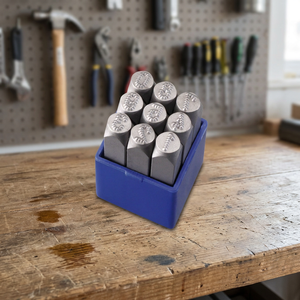 FERVI NUMERI HRC 58-60 Leather <b>Punch</b> Tools 5mm Character Size 0.25kg High Quality and Durable - Product Image 2