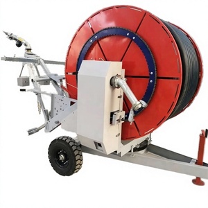 Machine d'irrigation intelligente à enrouleur avec surveillance à distance, camion arroseur de type treuil, roue à vortex d'eau électrique, double irrigation - Product Image 6