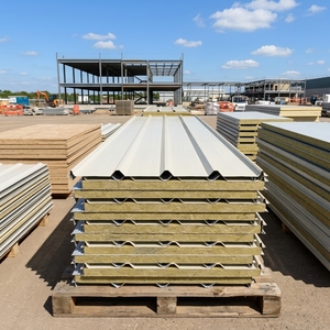 Pannello <span class=keywords><strong>Sandwich</strong></span> Composito ad Alta Efficienza Termica ed Ecologico per Applicazioni in Celle Frigorifere, Alta Capacità di Carico - Product Image 1