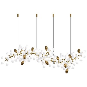 Lámpara Colgante de Cristal de Uva para Sala de Estar de Villa Grande Personalizada, Diseño Creativo Moderno, Arte Decorativo, Lámpara Colgante LED - Product Image 6