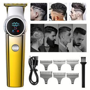 Cortapelos <span class=keywords><strong>de</strong></span> Alta Calidad Máquina Profesional para Cortar Cabello <span class=keywords><strong>Recortadora</strong></span> Eléctrica para Barbero Set Inalámbrico - Product Image 5