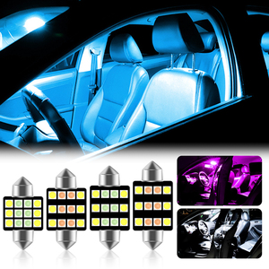 Ampoule LED de lecture pour voiture 3030SMD, éclairage intérieur bicolore, Festoon C3W C5W C7W <span class=keywords><strong>C10W</strong></span> 31MM 36MM 39MM 41MM, plafonnier LED - Product Image 6