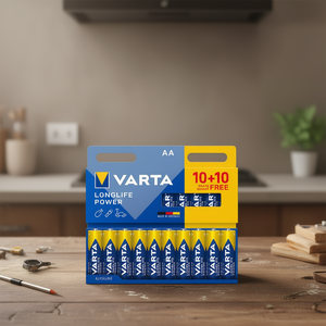แบตเตอรี่ สติโล AA อัลคาลีน่า ลองไลฟ์ พาวเวอร์ บลู (20 ชิ้น) 04906 121 790 - Product Image 3