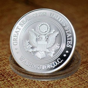 Medalla de moneda conmemorativa chapada en plata de <span class=keywords><strong>Hollywood</strong></span> de la <span class=keywords><strong>serie</strong></span> American Liberty 2017 - Product Image 2