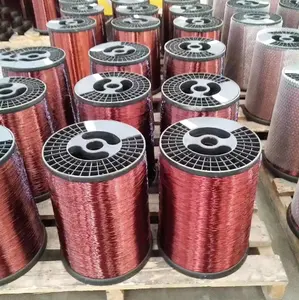 Cables eléctricos de aluminio esmaltado de 180/0,65 0,71mm para motor de ventilador