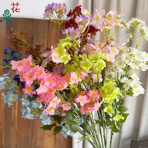 Flores Artificiales de Seda en Colores Mixtos, Decoraciones Realistas para Bodas y Fiestas - Product Image 1