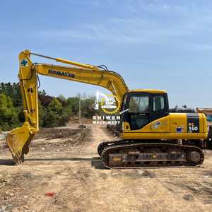 Haute qualité utilisé Komatsu PC160-7 hydraulique pelle sur chenilles japon marque composants-moteur moteur boîte de vitesses pompe hydraulique pour - Product Image 6